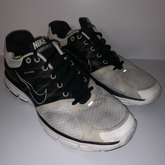 Nike Lunarglide 2 Black/White Nike+ - Picture 3 of 8